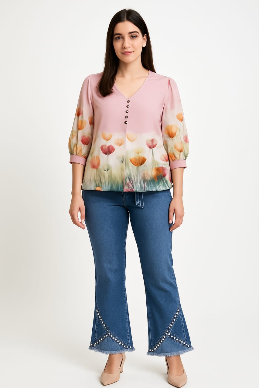 FLORAL TOP