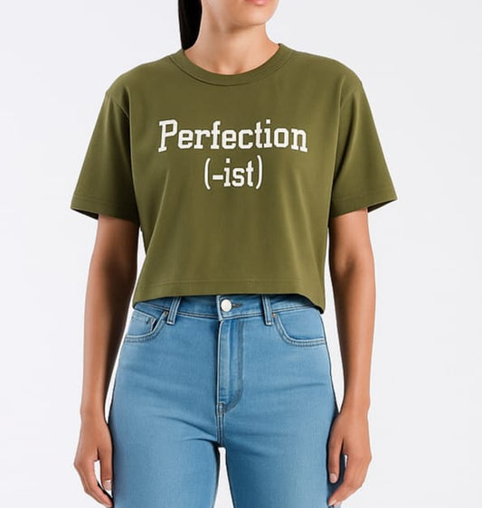 WOMEN GREEN T-SHIRT